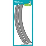 Lawn Fawn Slimline Simple Road Border Dies (LF2570) (OUTLET)