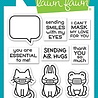 Lawn Fawn Say What? Masked Critters Clear Stamps (LF2560) (OUTLET)
