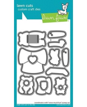 Lawn Fawn Snow Much Fun Dies (LF2412) (OUTLET)