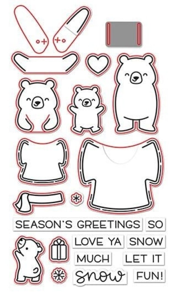 Lawn Fawn Snow Much Fun Dies (LF2412) (OUTLET)