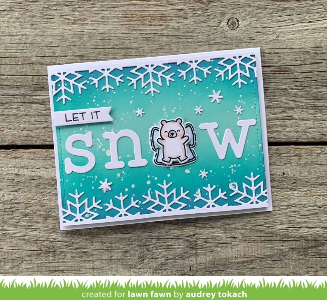 Lawn Fawn Snow Much Fun Dies (LF2412) (OUTLET)