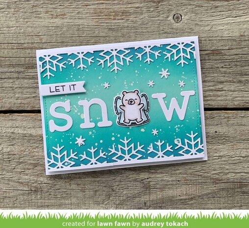Lawn Fawn Snow Much Fun Dies (LF2412) (OUTLET)