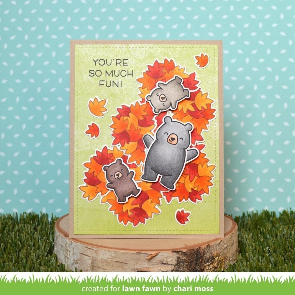 Lawn Fawn Snow Much Fun Clear Stamps (LF2411) (OUTLET)