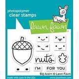 Lawn Fawn Big Acorn Clear Stamps (LF2403) (OUTLET)