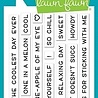 Lawn Fawn Simply Summer Sentiments Clear Stamps (LF2335) (OUTLET)