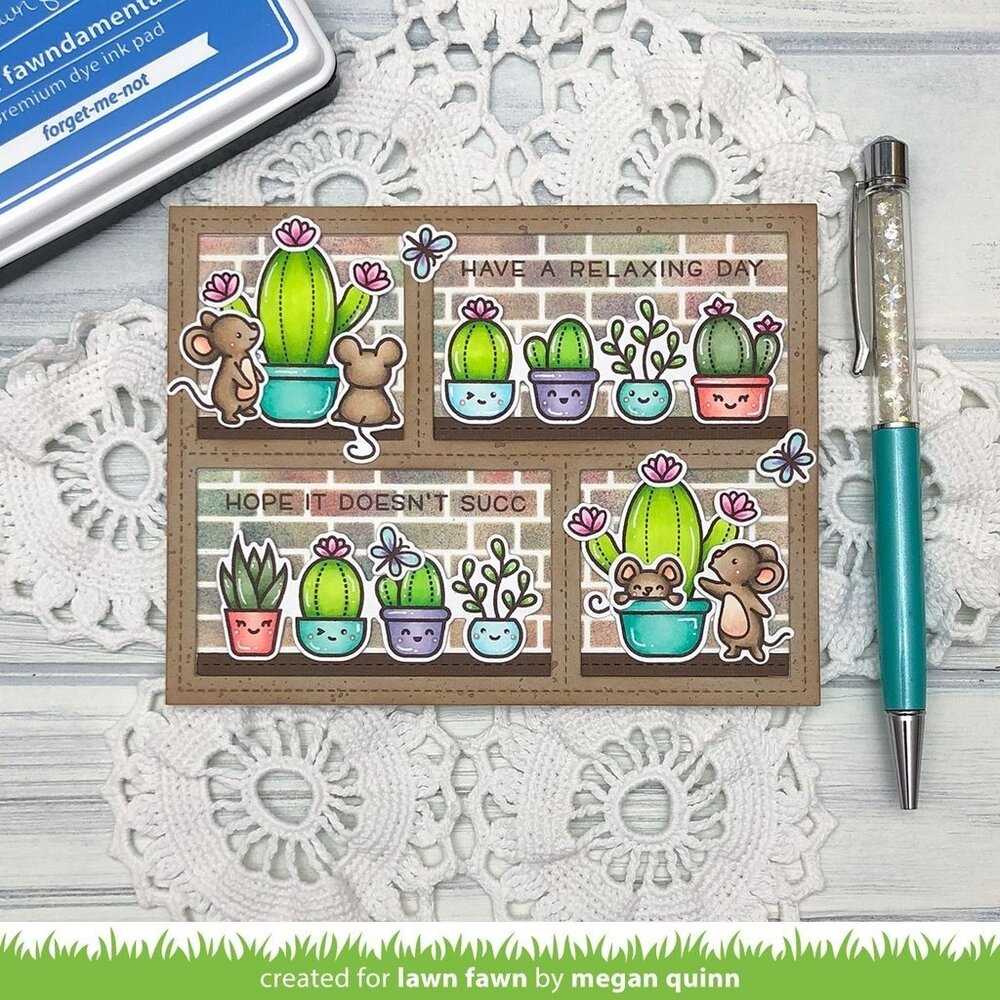 Lawn Fawn Simply Summer Sentiments Clear Stamps (LF2335) (OUTLET)