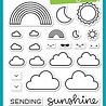 Lawn Fawn All the Clouds Clear Stamps (LF2331) (OUTLET)