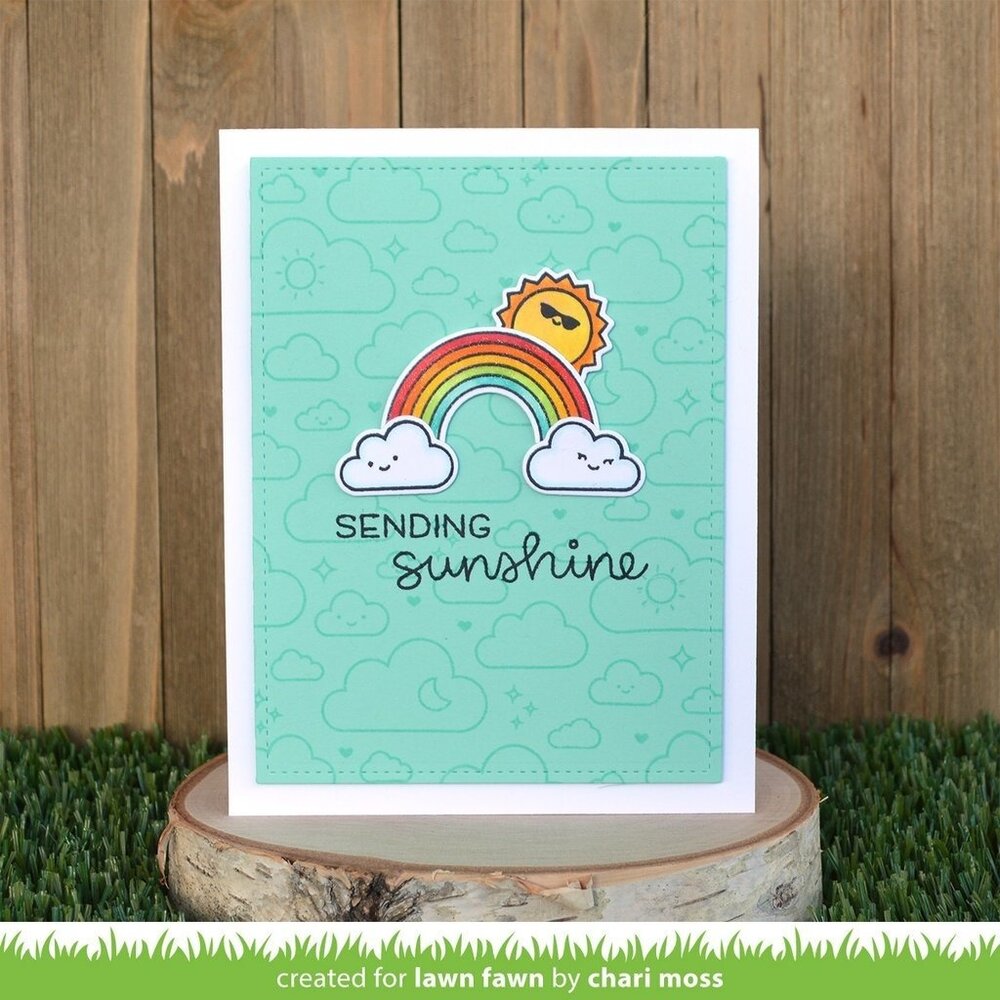 Lawn Fawn All the Clouds Clear Stamps (LF2331) (OUTLET)