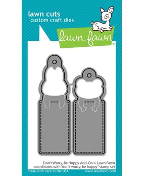 Lawn Fawn Don't Worry, Be Hoppy Add-On Dies (LF2234) (OUTLET)