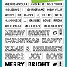 Lawn Fawn Offset Sayings: Christmas Clear Stamps (LF2026) (OUTLET)