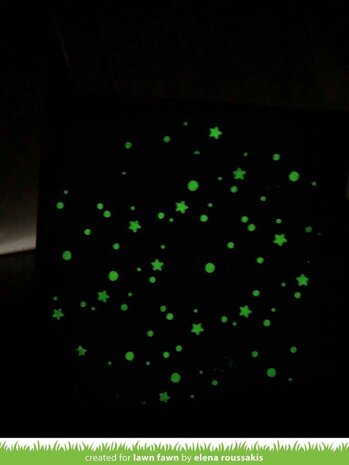 Lawn Fawn Embossing Powder Glow-In-The-Dark 1oz. (LF1577) (OUTLET)