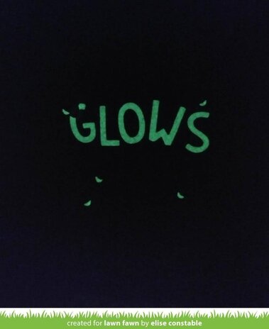 Lawn Fawn Embossing Powder Glow-In-The-Dark 1oz. (LF1577) (OUTLET)