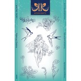 Katkin Krafts Spring Fairy A5 Clear Stamp Set (KK0044) (OUTLET)