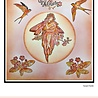 Katkin Krafts Spring Fairy A5 Clear Stamp Set (KK0044) (OUTLET)