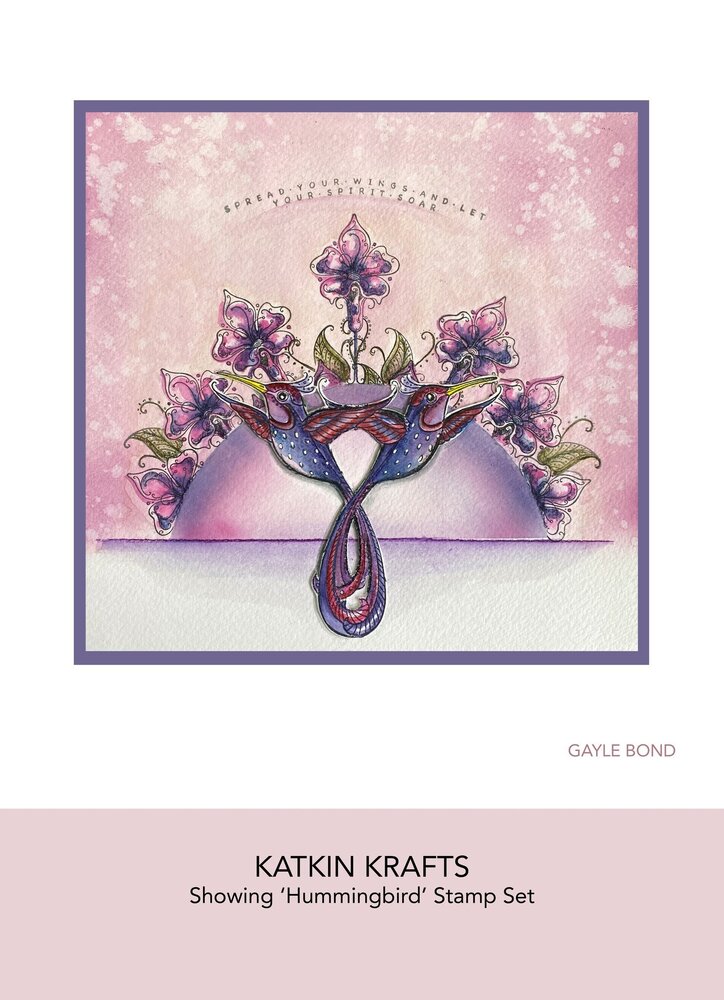 Katkin Krafts Hummingbird A5 Clear Stamp Set (KK0035) (OUTLET) Katkin Krafts Hummingbird A5 Clear Stamp Set (KK0035) (OUTLET)