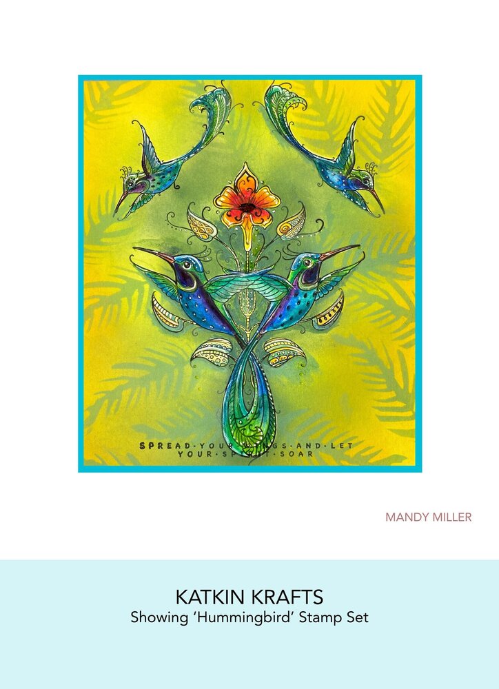 Katkin Krafts Hummingbird A5 Clear Stamp Set (KK0035) (OUTLET) Katkin Krafts Hummingbird A5 Clear Stamp Set (KK0035) (OUTLET)