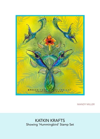 Katkin Krafts Hummingbird A5 Clear Stamp Set (KK0035) (OUTLET) Katkin Krafts Hummingbird A5 Clear Stamp Set (KK0035) (OUTLET)