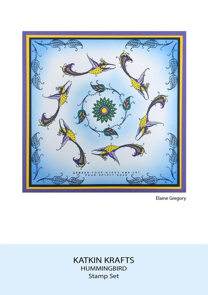 Katkin Krafts Hummingbird A5 Clear Stamp Set (KK0035) (OUTLET) Katkin Krafts Hummingbird A5 Clear Stamp Set (KK0035) (OUTLET)