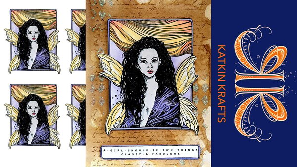 Katkin Krafts Millie A5 Clear Stamp Set (KK0025) (OUTLET) Katkin Krafts Millie A5 Clear Stamp Set (KK0025) (OUTLET)