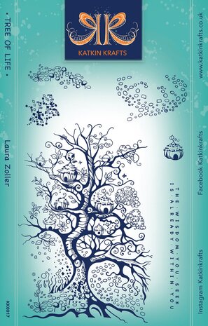 Katkin Krafts Tree Of Life A5 Clear Stamp Set (KK0017) (OUTLET) Katkin Krafts Tree Of Life A5 Clear Stamp Set (KK0017) (OUTLET)