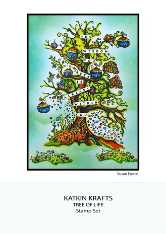Katkin Krafts Tree Of Life A5 Clear Stamp Set (KK0017) (OUTLET) Katkin Krafts Tree Of Life A5 Clear Stamp Set (KK0017) (OUTLET)