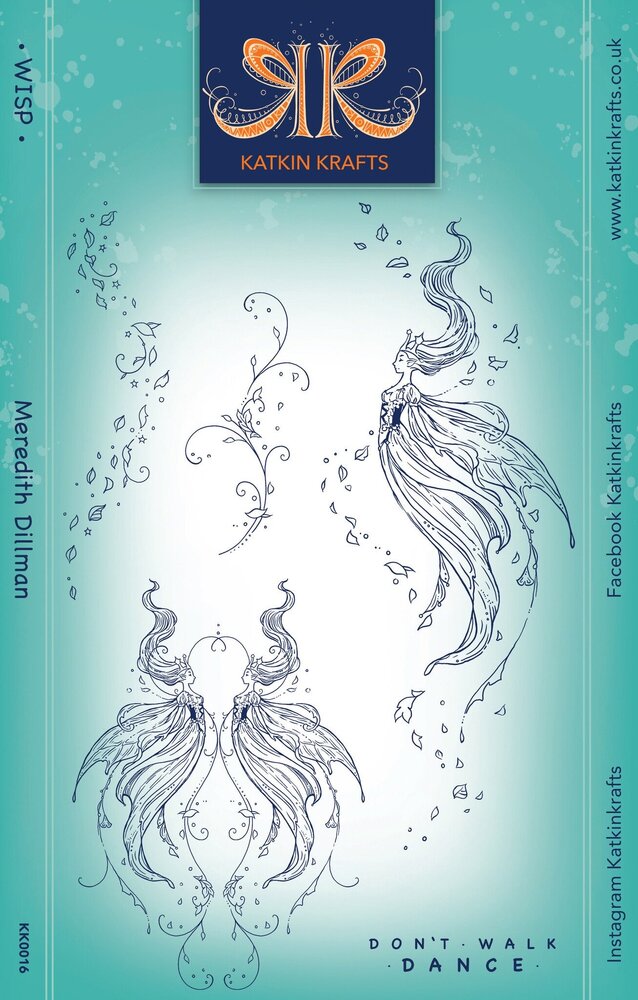 Katkin Krafts Wisp A5 Clear Stamp Set (KK0016) (OUTLET)