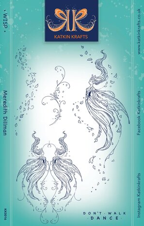 Katkin Krafts Wisp A5 Clear Stamp Set (KK0016) (OUTLET)