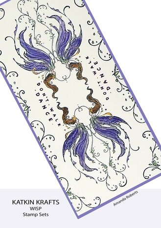 Katkin Krafts Wisp A5 Clear Stamp Set (KK0016) (OUTLET)