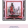 Katkin Krafts Cherry Blossom A5 Clear Stamp Set (KK0014) (OUTLET)