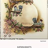 Katkin Krafts Love Nest A5 Clear Stamp Set (KK0013) (OUTLET)