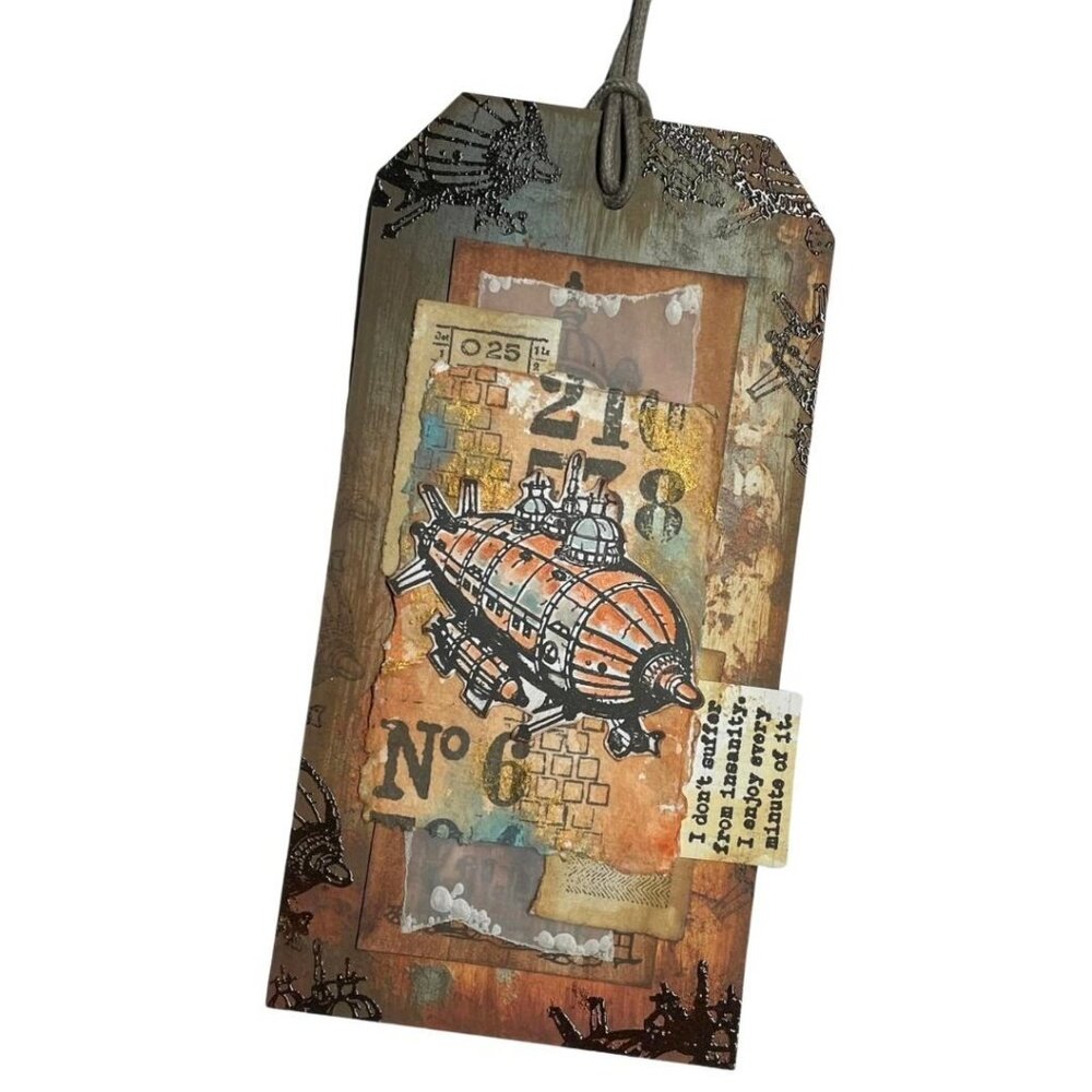 IndigoBlu Insanity A6 Rubber Stamps (IND1285) (OUTLET)