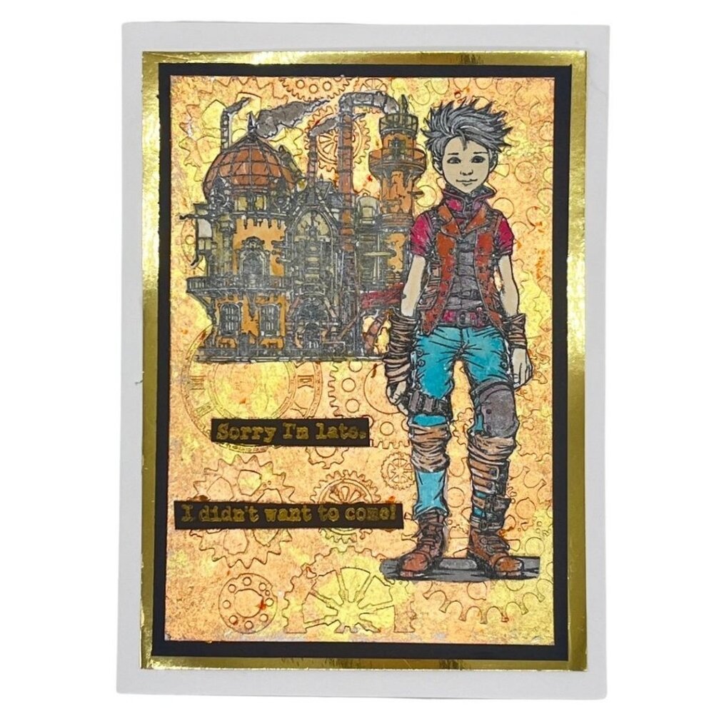 IndigoBlu Jude Wolfe A6 Rubber Stamps (IND1284) (OUTLET)