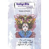 IndigoBlu Queen of Hearts A6 Rubber Stamps (IND1252) (OUTLET)