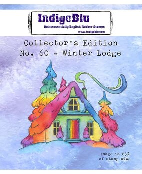 IndigoBlu Collectors Edition Number 60 Winter Cottage  (IND1153) (OUTLET)