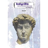 IndigoBlu David A6 Red Rubber Stamp (IND1127) (OUTLET)