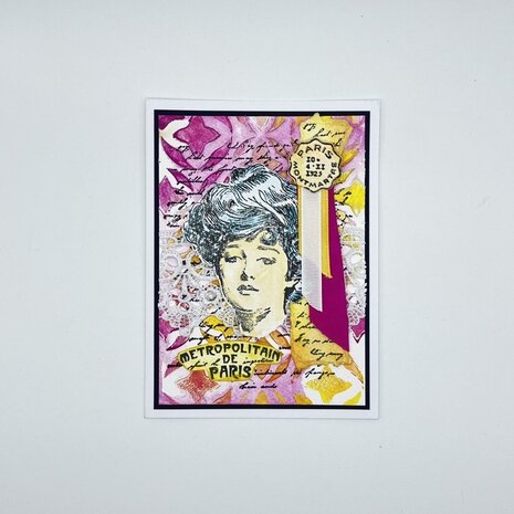 IndigoBlu De Paris A6 Red Rubber Stamp (IND1126) (OUTLET) IndigoBlu De Paris A6 Red Rubber Stamp (IND1126) (OUTLET)