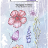 IndigoBlu Squiggly Flowers A6 Rubber Stamps (IND0912) (OUTLET) IndigoBlu Squiggly Flowers A6 Rubber Stamps (IND0912) (OUTLET)