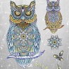 IndigoBlu Owl Tales A5 Rubber Stamps (IND0849) (OUTLET)