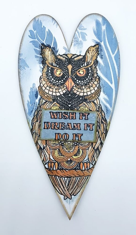 IndigoBlu Owl Tales A5 Rubber Stamps (IND0849) (OUTLET)