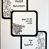 IndigoBlu Happy Holidays A6 Rubber Stamps (IND0814) (OUTLET) IndigoBlu Happy Holidays A6 Rubber Stamps (IND0814) (OUTLET)