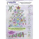 IndigoBlu Magical Christmas Tree A5 Rubber Stamps (IND0813) (OUTLET)