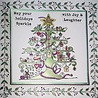 IndigoBlu Magical Christmas Tree A5 Rubber Stamps (IND0813) (OUTLET)