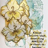 IndigoBlu Gladioli A5 Rubber Stamps (IND0811) (OUTLET)