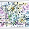 IndigoBlu Camomile A5 Rubber Stamps (IND0810) (OUTLET)