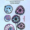 IndigoBlu Circle Flowers by Asia A6 Rubber Stamps (IND0757) (OUTLET)