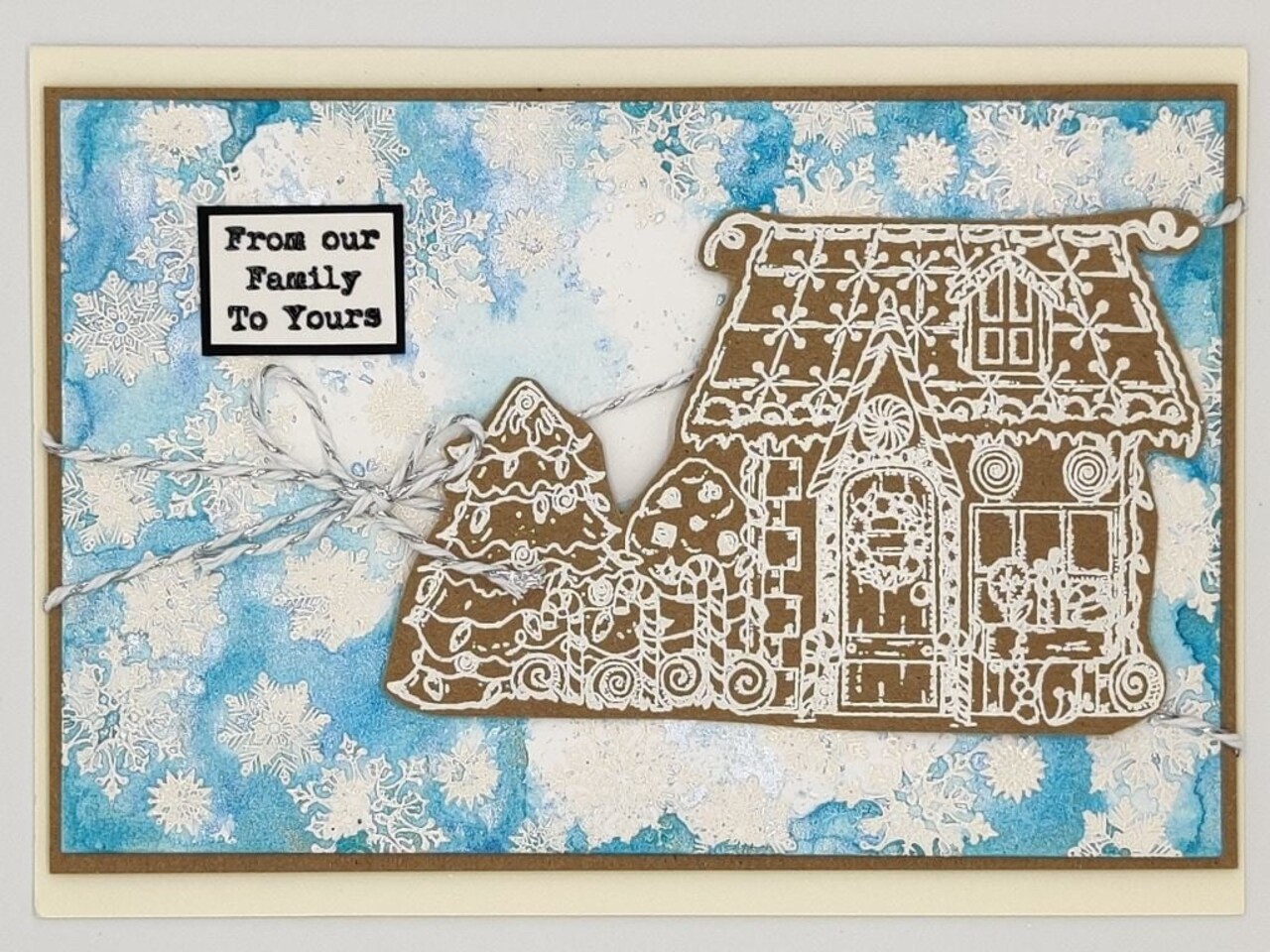 IndigoBlu Gingerbread House A6 Rubber Stamp (IND0673) (OUTLET) IndigoBlu Gingerbread House A6 Rubber Stamp (IND0673) (OUTLET)