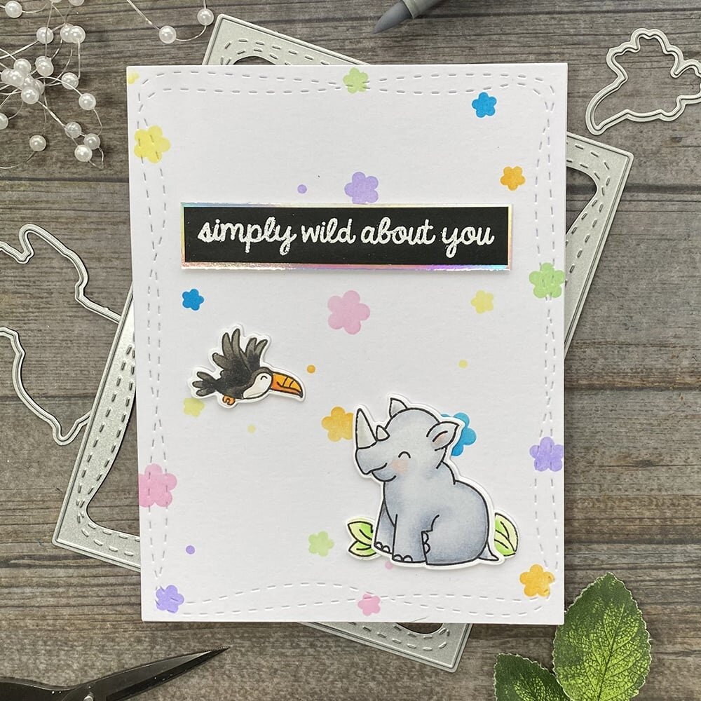 Heffy Doodle Flower Power Stencil (HFD0414) (OUTLET) Heffy Doodle Flower Power Stencil (HFD0414) (OUTLET)