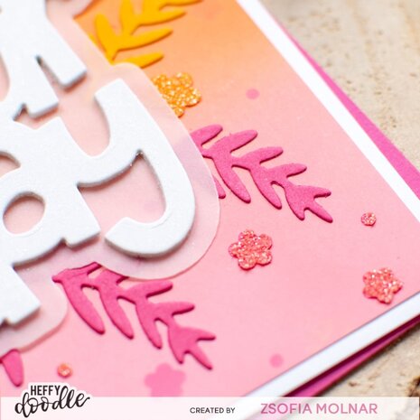 Heffy Doodle Flower Power Stencil (HFD0414) (OUTLET) Heffy Doodle Flower Power Stencil (HFD0414) (OUTLET)