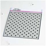 Heffy Doodle Let's Polka Stencil (HFD0404) (OUTLET)