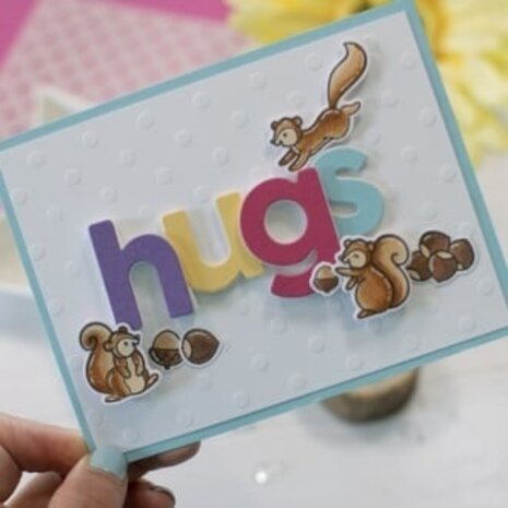 Heffy Doodle Let's Polka Stencil (HFD0404) (OUTLET) Heffy Doodle Let's Polka Stencil (HFD0404) (OUTLET)